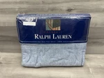 New Vintage Ralph Lauren Twin Size Flat Sheet Chambray Home Collection Usa Made. Fixed Price $39.99.