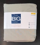 The Big One Gray Color Full Size 4 Piece Extra Soft Sheet Set. Fixed Price $29.99.