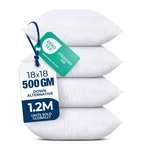 Utopia Bedding Throw Pillows (set Of 4, White) 18X18 Inch,. Fixed Price $45.19.