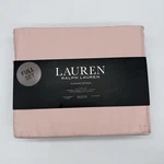 Lauren Ralph Dunham Sateen Full Sheet Set 100% Cotton 300TC Pink. Fixed Price $59.99.