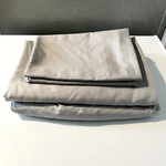 Mainstays 300 Thread Count Super Soft Polyester King Bed Sheet Set Grey. Fixed Price $11.89.