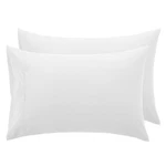100% Cotton Pillow Cases Queen Size Set 2, White Soft And Comfortable Pi.... Fixed Price $21.94.