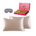 Bluehills Mulberry Silk Pillowcase 3 Pack Gift Set - Light Bronze Queen. Fixed Price $49.99.