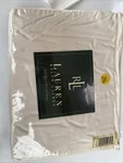 Vintage Ralph Lauren Bone Solids 250 Tc (1) Full Fitted Sheet. Fixed Price $45.00.