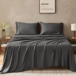 Sleep Cooler All Night - Queen Bamboo Sheets 4 Set Deep 16 Pocket. Fixed Price $154.99.