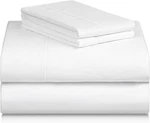 Luxclub 4PC. Twin Set Luxury Bed 18" Deep Pockets New White. Fixed Price $23.99.