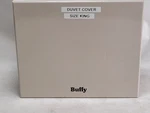 Buffy Breeze Eucalyptus Blue Striped Duvet Cover King Size. Fixed Price $145.79.