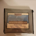Duvet Cover Mini Set And 2 Shams Olive Green/ Army Bayhill Suite. Fixed Price $34.99.