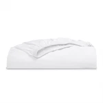 Mainstays 300 Thread Count Easy Care Percale Fitted Sheet, Arctic White, Full. Fixed Price $17.84.