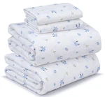 Ruvanti 100% Cotton Sheets For Queen Size Bed - Crispy Cooling Percale. Fixed Price $58.27.