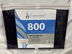 Impressions 800 Thread Count 55% Cotton 45% Polyester Twin Xl Sheet Set. Fixed Price $49.99.