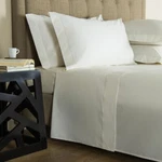 Frette One Bourdon Queen 4 Piece Sheet Set Percale Ivory/ivory. Fixed Price $389.95.