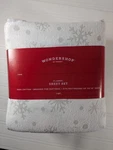 Target Wondershop Christmas Snowflake Twin Flannel Sheet Set - New Orig Wrap. Fixed Price $9.53.