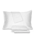 Aq Textiles Ultra Lux Cotton 800 Thread Count 4 Pc. Sheet Set. Fixed Price $110.00.