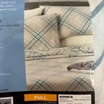 Cuddl Duds Heavyweight Cotton Flannel Sheet Set Pillowcases Full Size - Plaid. Fixed Price $38.00.