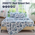 4 Piece Bed Sheet Set Deep Pocket 2000 Series Hotel Microfiber Comfort. Fixed Price $16.99.