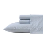 Nautica - Sheet Set, Cotton Percale Bedding King, Penny Pinstripe Blue. Fixed Price $80.50.