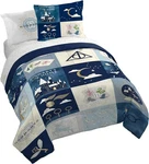 Jay Franco Kids Comforter Set Sheets And Pillow Covers Harry Potter, Queen Size. Fixed Price $40.00.