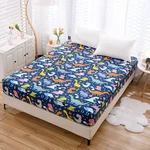 Bedding Fitted Sheet With Deep Pocket,dino Printed Thicken Soft Fabric Sh.... Fixed Price $25.36.