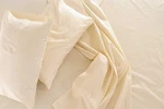 Sleep & Beyond 100% Organic Cotton 300TC Sateen Bed Sheet Set. Fixed Price $219.00.