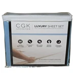 Cgk Linens Ultra Soft Microfiber 4-PC Twin Xl Sheet Set Deep Pockets Light Blue. Fixed Price $25.16.