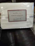 Majestic Luxury Linens 100% Sateen Cotton 800 Thread/ King Size Sheet Set Ivory. Fixed Price $89.00.