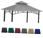 Gazebo Replacement Canopy 10X10 Ft Compatible With Sunjoy Madaga Target Gray. Fixed Price $100.11.