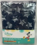 Disney Baby Mickey Mouse Hello World Fitted Crib Sheet Navy - Brand New, Sealed. Fixed Price $15.99.