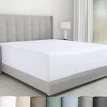 Luxurious King Size Fitted Sheet Only - 100% Cotton, 600 Thread Count Sateen,.... Fixed Price $66.20.