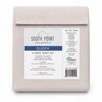 South Point Queen 6 Piece Sheet Set Beige Taupe Microfiber New. Fixed Price $31.49.