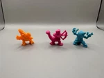 Mail Away Monsters In My Pocket - Bishop Fish, Scorpion Man, Set D Rare Htf. Fixed Price $125.00.