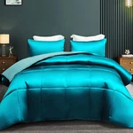 Whale Flotilla 3-PIECE Reversible Silky Soft King Size Comforter Bedding Set, Lu. Fixed Price $60.99.