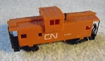 Vintage 1980S Ho Scale Cn 78901 Caboose Car 5" Long. Fixed Price $19.00.