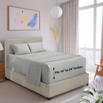 Hearth & Harbor Extra Deep Pocket Size Sheet Set Queen, 10 - Light Grey. Fixed Price $42.99.