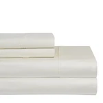 Pointehaven 400 Thread Count Deep Pocket 100 Pima Cotton Sheet Set Ivory Full. Fixed Price $78.40.