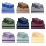 Luxury Bamboo 2200 Count 6PC Sheet Set Deep Pocket 18" Soft, Silky 30 Colors. Fixed Price $42.95.