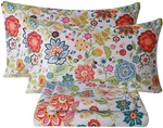 Bedlifes Queen Set Ultra Soft Breathable Silky Flower Deep Poc. Fixed Price $47.63.