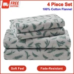 Woolrich 100% Flannel Cotton Set Warm & Fuzzy Bed With 14" Elastic. Fixed Price $49.41.
