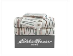 Eddie Bauer Queen Sheet Set Warm Breathable Cotton Flannel Bedding With Deep Poc. Fixed Price $42.61.