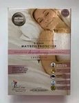 Purecare Twin Mattress Protector 5-SIDED Waterproof Antimicrobial Lavender. Fixed Price $35.00.