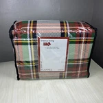 Tribeca Living Luxury Solid Flannel Queen Deep Pocket Sheet Set Charleston Plaid. Fixed Price $67.45.