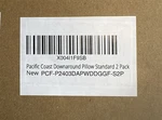 Pacific Coast Premium Goose Feather & Down Bed Pillows Standard Size 2-PACK, New. Fixed Price $86.00.