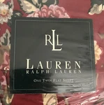 1 Ralph Lauren Marseilles Floral Red Twin Ruffled Flat Sheet Romantic Preppy. Fixed Price $39.00.
