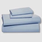 Sky Blue 500 Thread Count Wrinkle Resistant 4-PIECE Sateen Sheet Set, Full. Fixed Price $60.75.