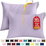 Utopia Bedding Premium 100% Waterproof Pillow Protectors With Zipper Queen.... Fixed Price $15.99.
