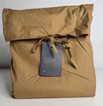 Restoration Hardware Italian Ultra-soft Percale Twin Sheet Set Camel Nwt $415. Fixed Price $229.99.
