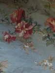 Ralph Lauren Yvette King Sheet Fitted Blue Floral Vgc Bedding. Fixed Price $99.99.