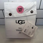 New Ugg King Sheet Set Snow Bright White Haven Cooling Technology All Season. Fixed Price $99.99.