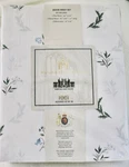 Historic Royal Palaces Hampton Court Blue Victoria Sprig Queen Sheet Set. Fixed Price $141.95.