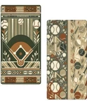 Ambesonne Baseball Twin Size Fitted Sheets X2- Autumn Theme- Brand New. Fixed Price $16.71.